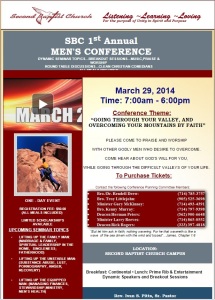 SBC 2014 Mens conference